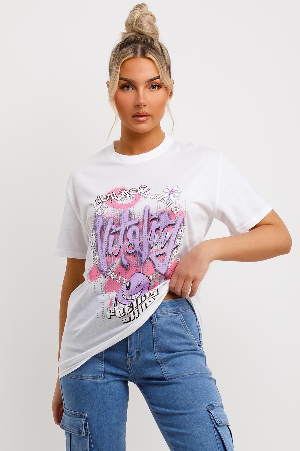 vitality graphic t shirt womens