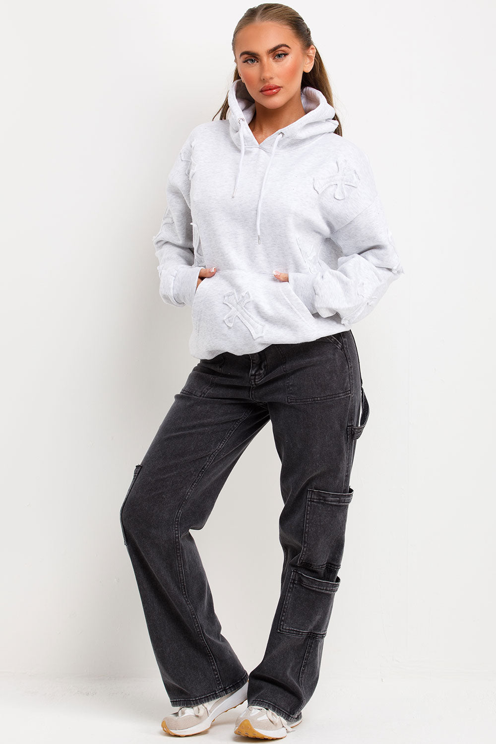 cross hoodie for womens