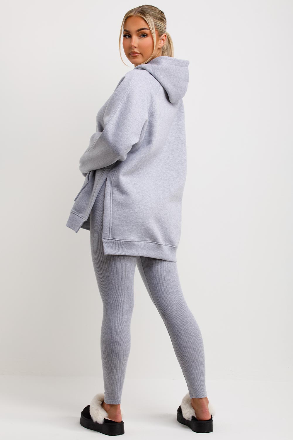 womens oversized hoodie and leggings set