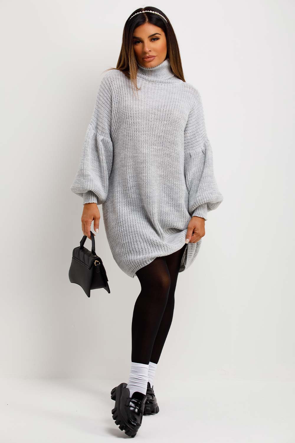 womens christmas jumper dress knitted