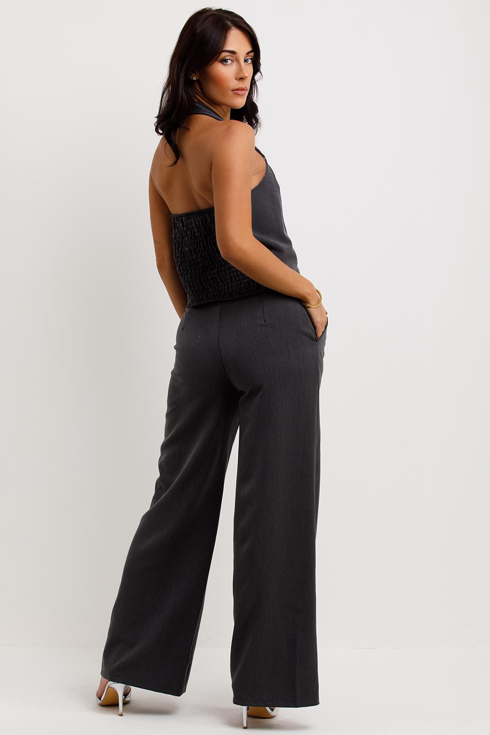 waistcoat and trousers co ord set zara womens