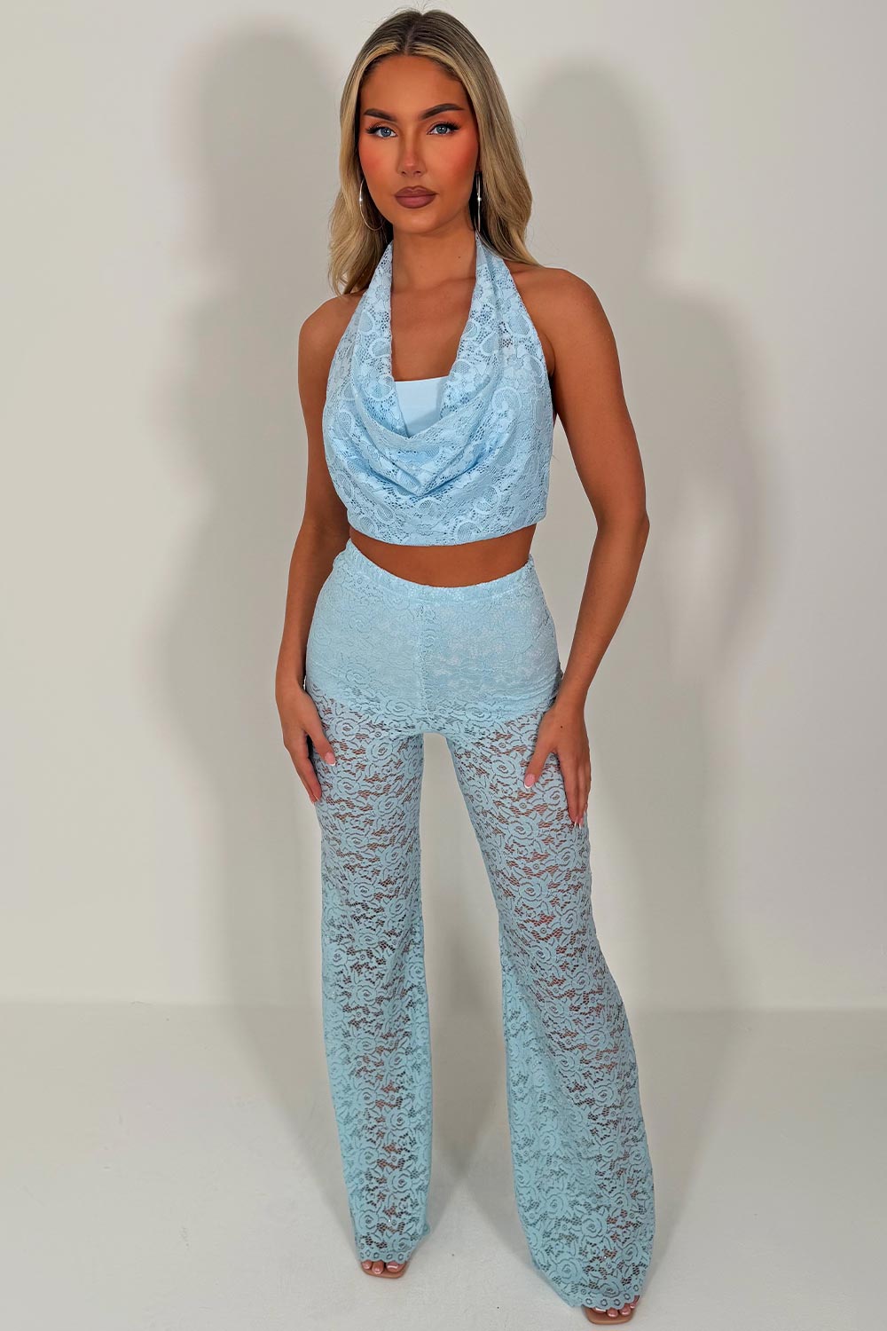 womens festival lace trousers