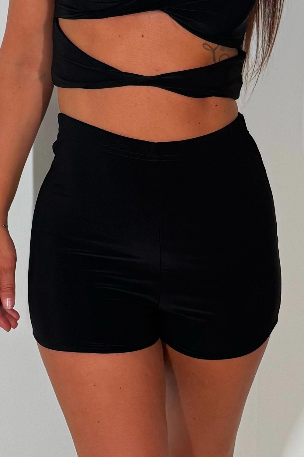 festival shorts high waist double lined
