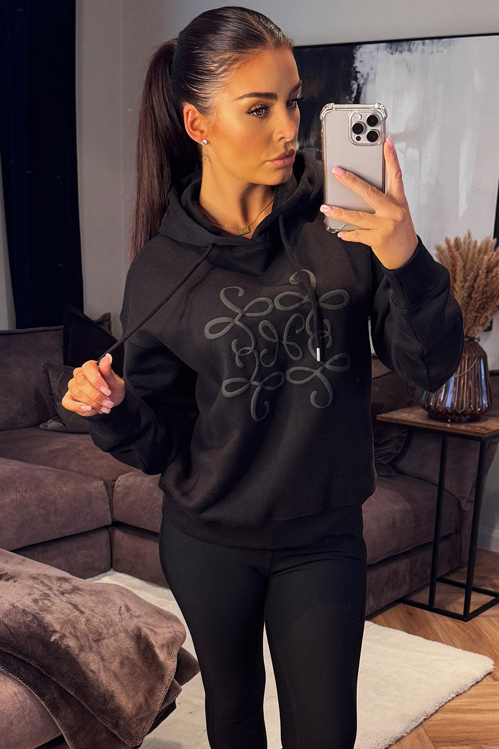 loewe womens hooded sweatshirt