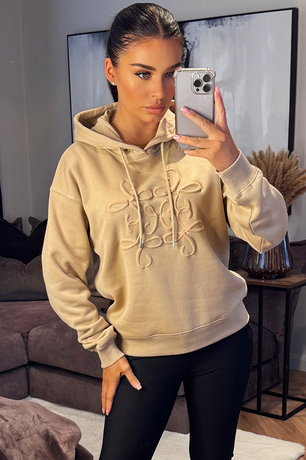 loewe womens hooded sweatshirt