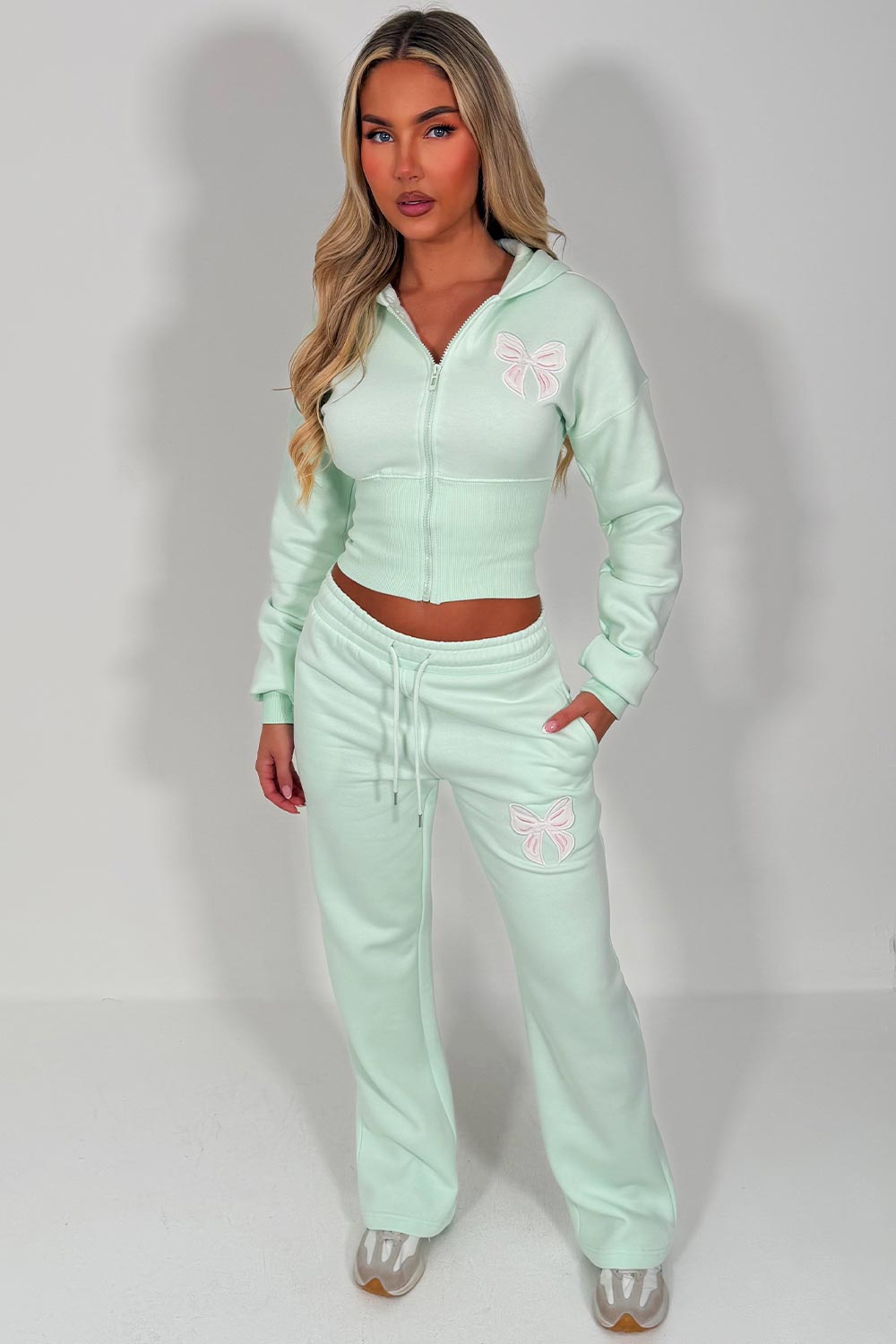 corset hoodie and joggers tracksuit co rod set for womens styledup