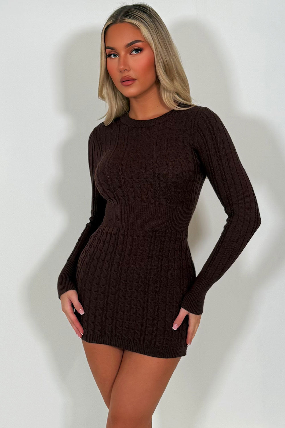 womens jumper dress with long sleeve christmas outfit