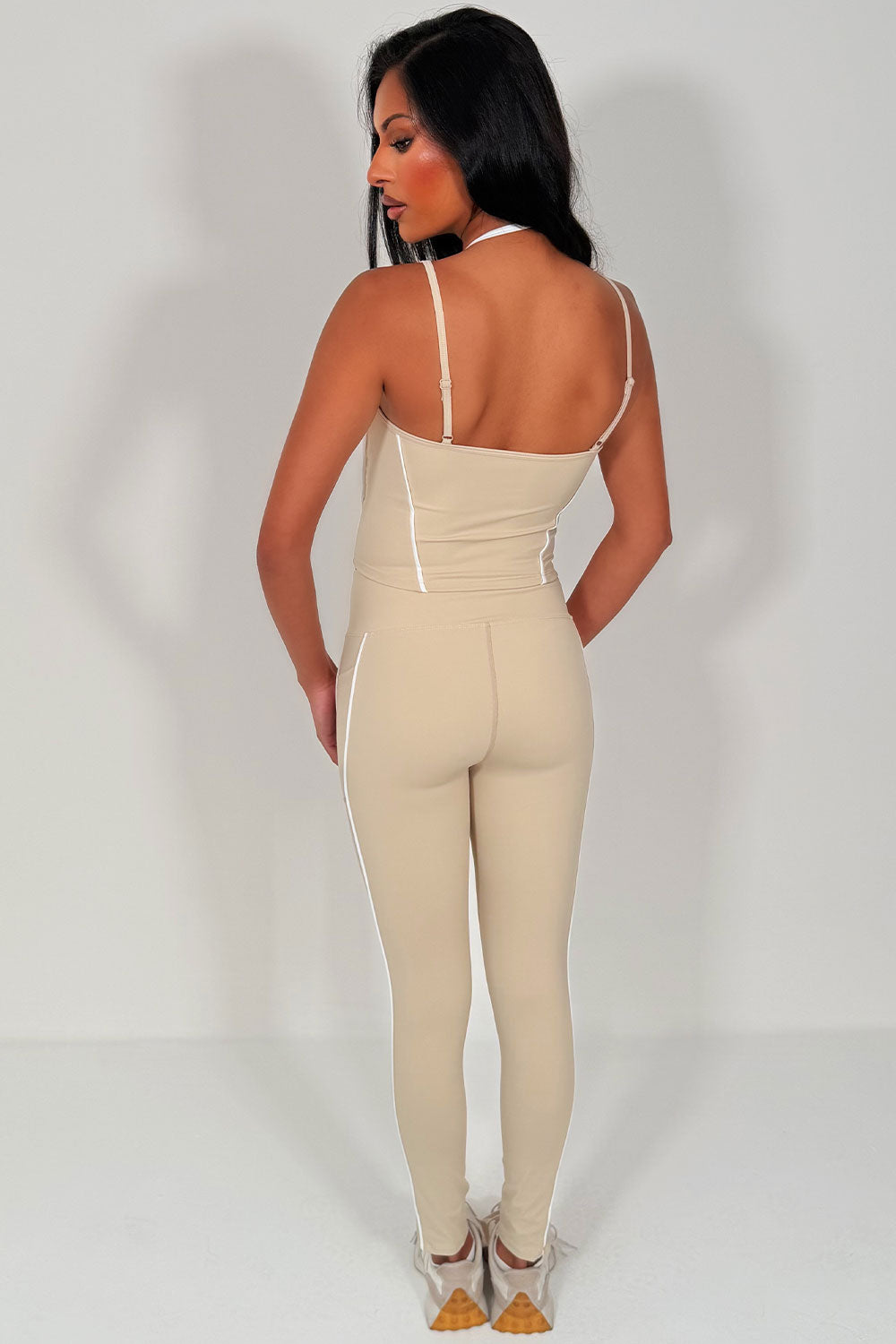 alo yoga high waist leggings and double up bra top two piece matching set on sale uk styledup sale