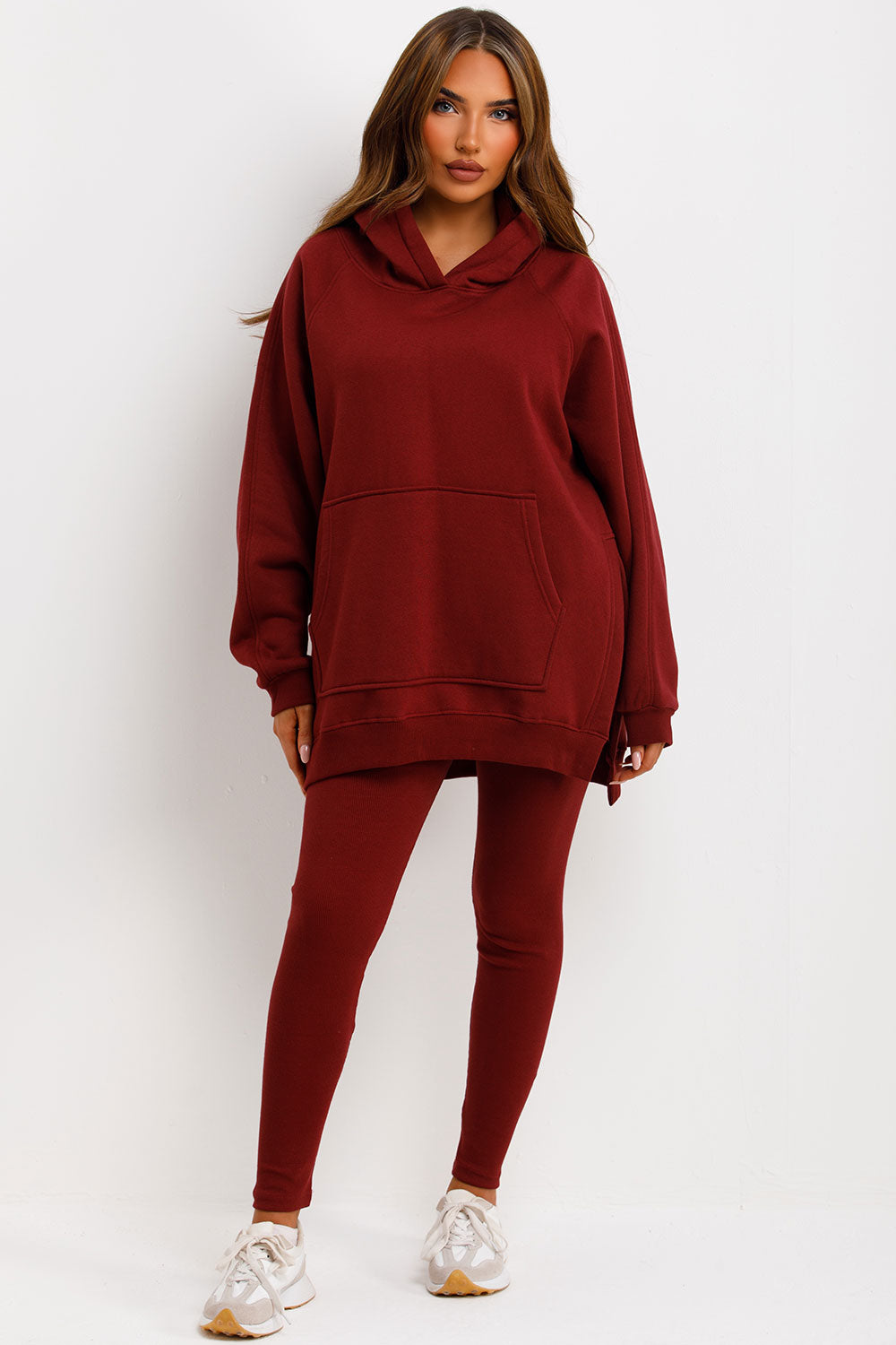 hoodie and leggings set womens
