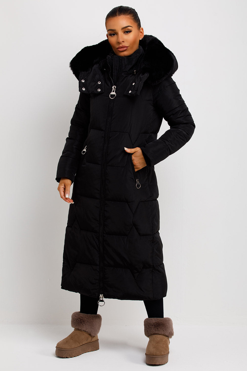 long puffer jacket