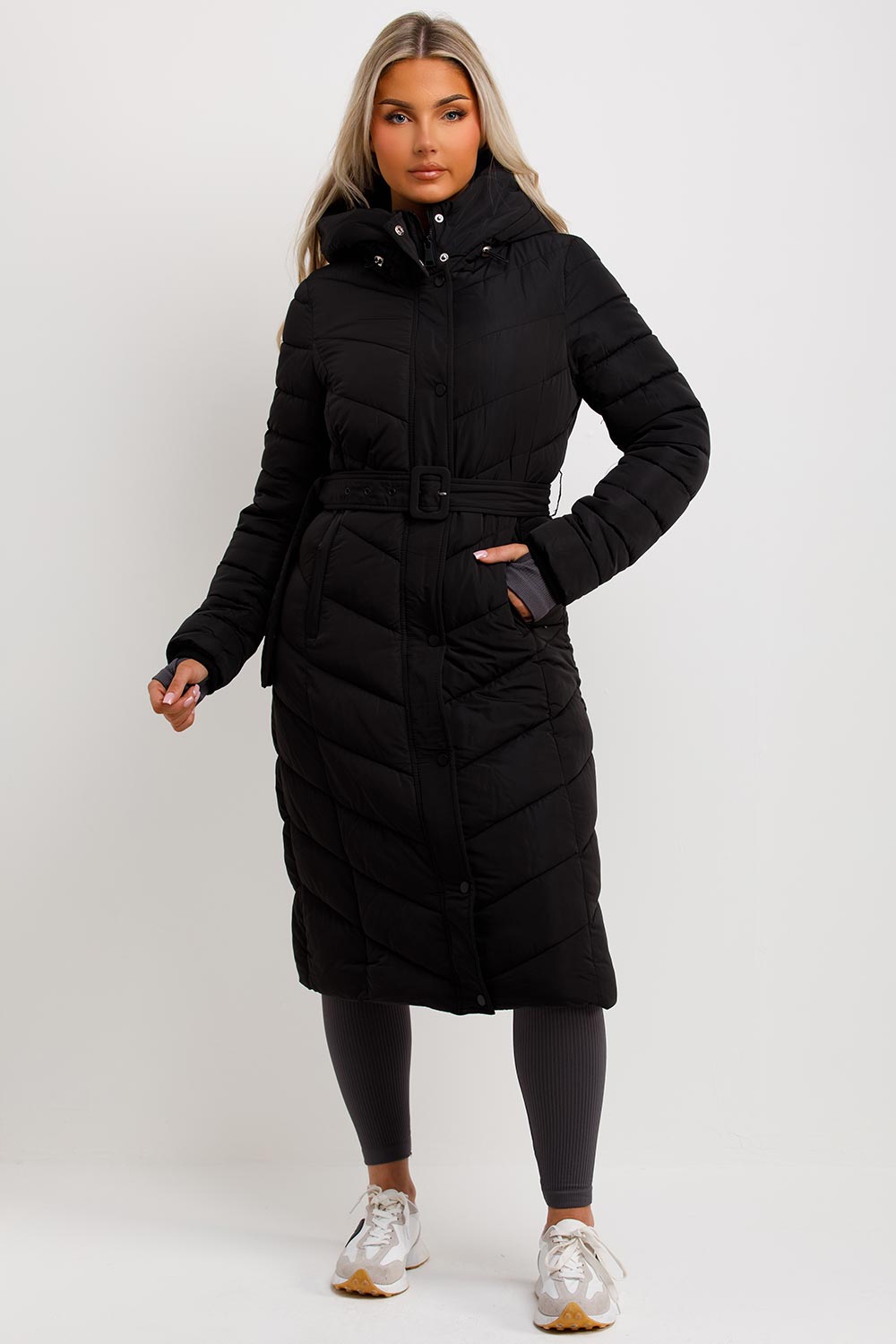 long puffer coat women's