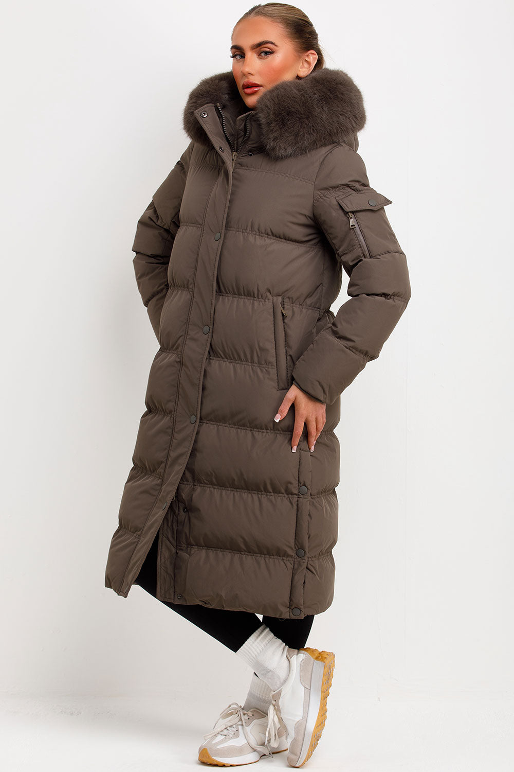 long puffer coat womens outerwear down