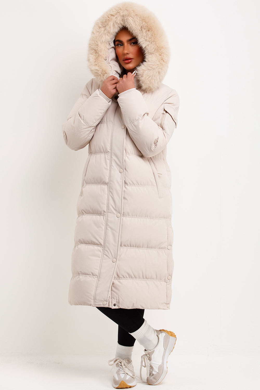 long puffer coat womens outerwear down