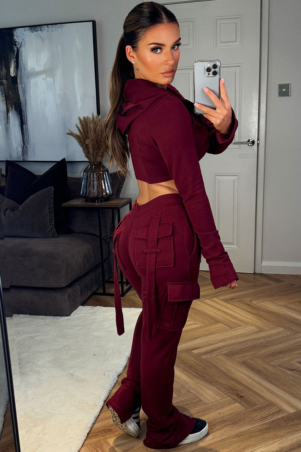 bad society club grey tracksuit womens