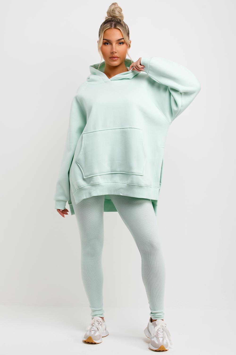 womens hoodie and leggings set loungewear co ord