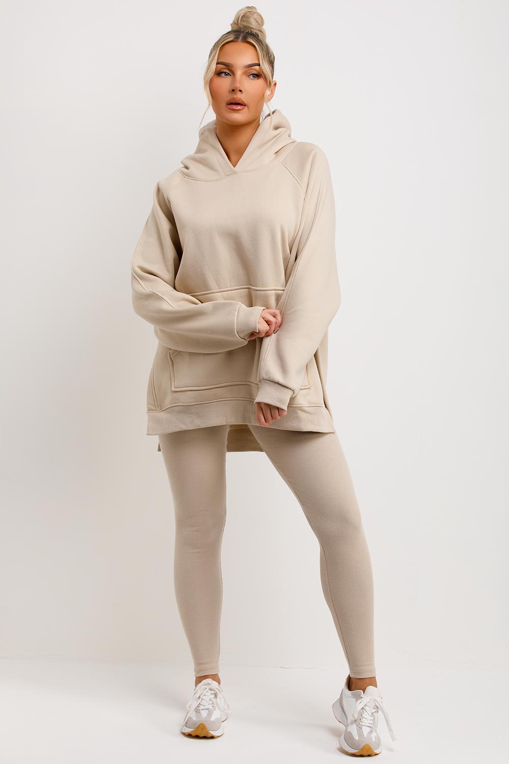womens hoodie and leggings set loungewear co ord