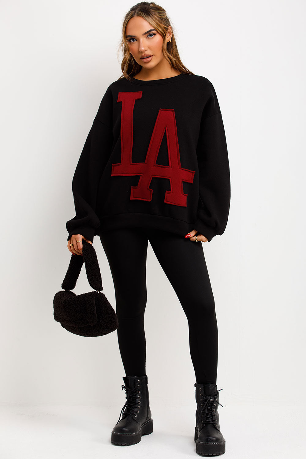 womens la jumper sweatshirt styledup