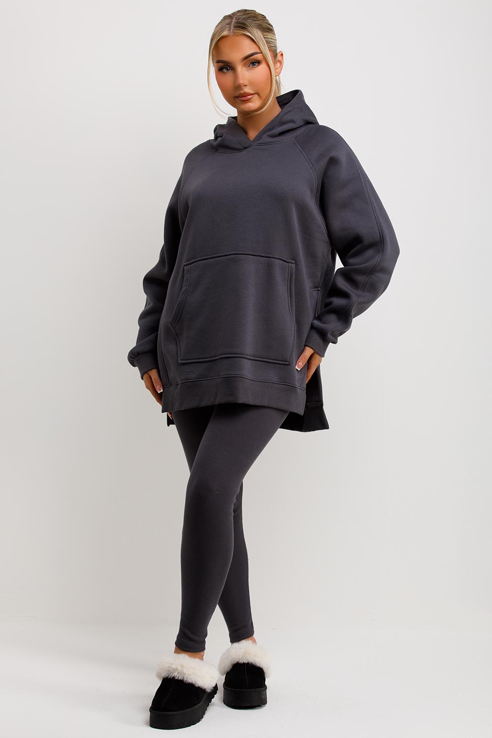 hoodie and leggings set matching loungewear co ord