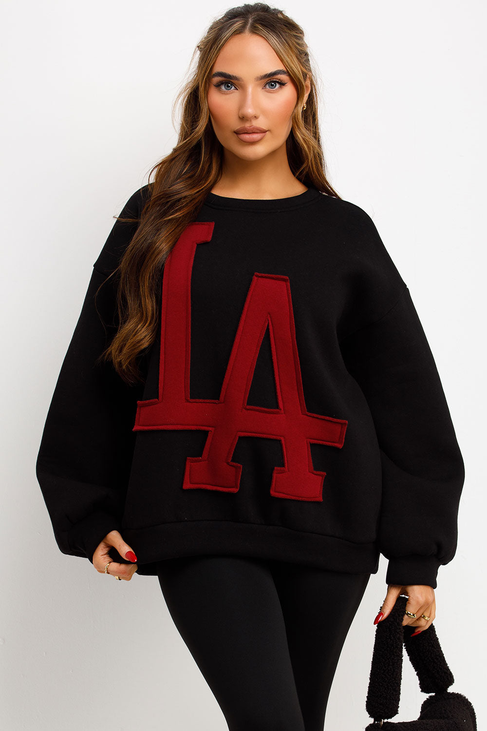 la jumper sweatshirt black