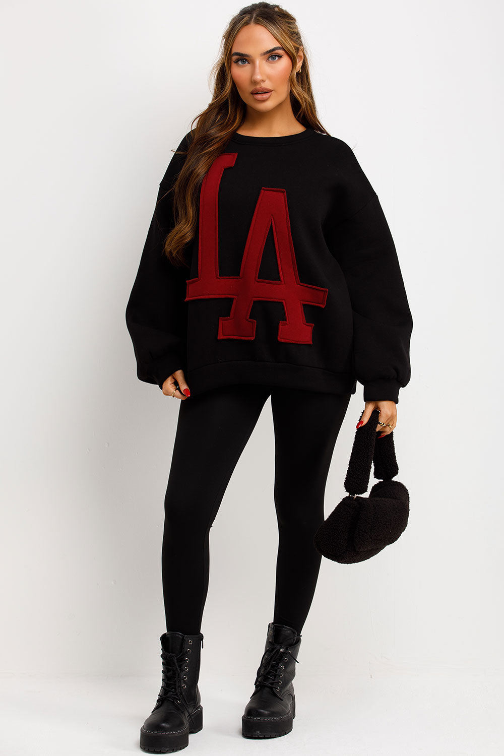 womens la jumper sweatshirt