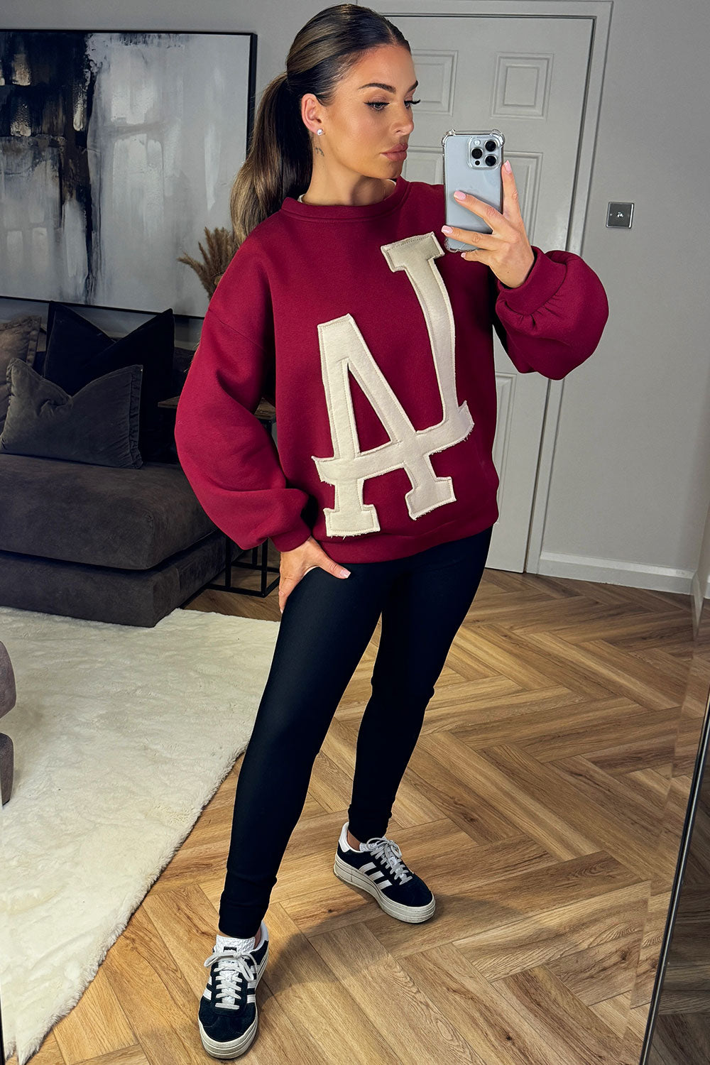 la jumper sweatshirt womens
