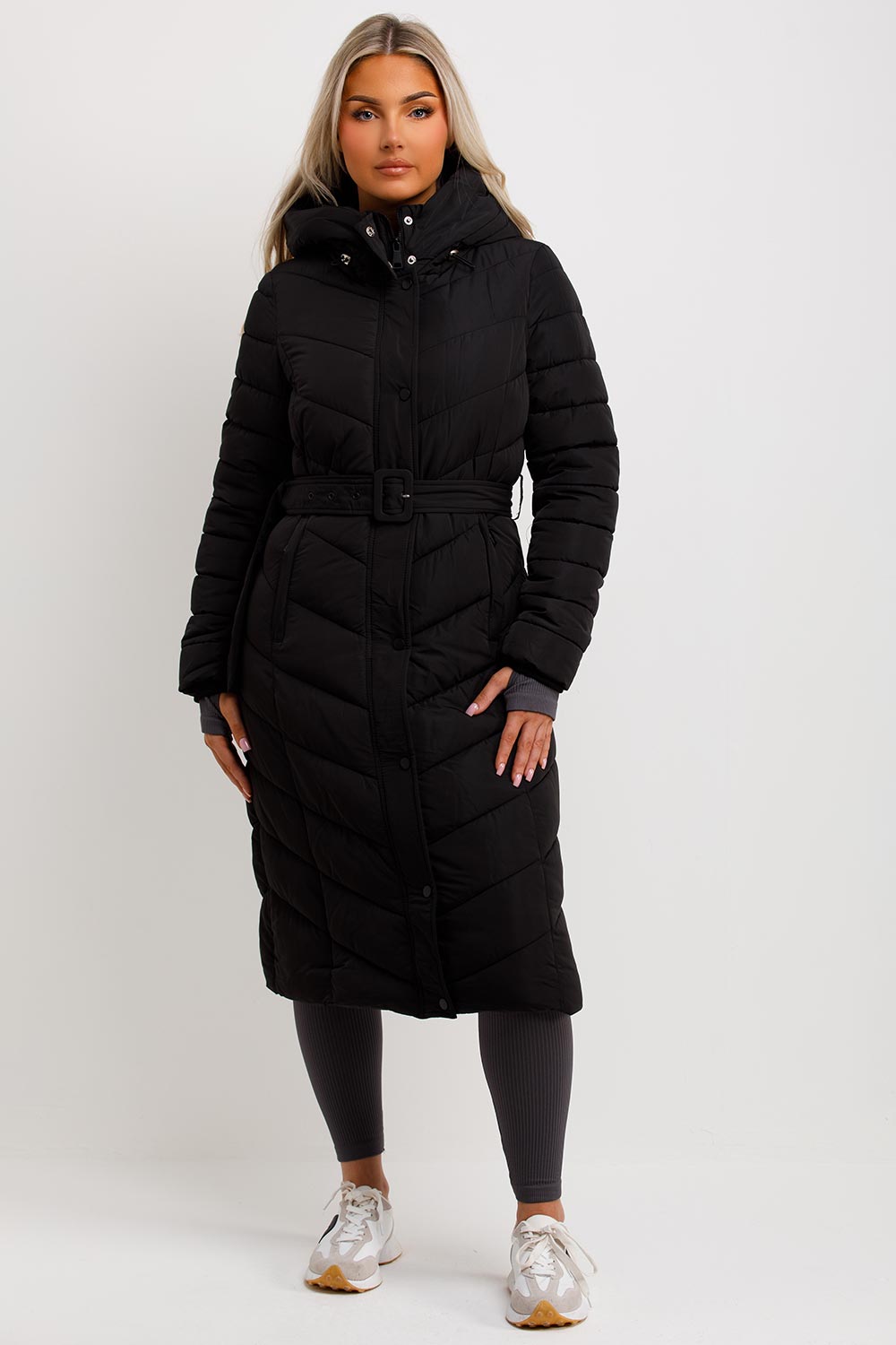 long puffer coat women