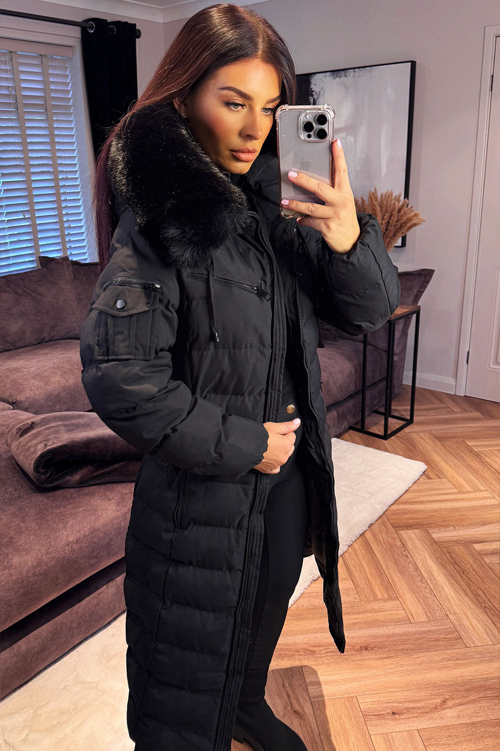 womens coat long