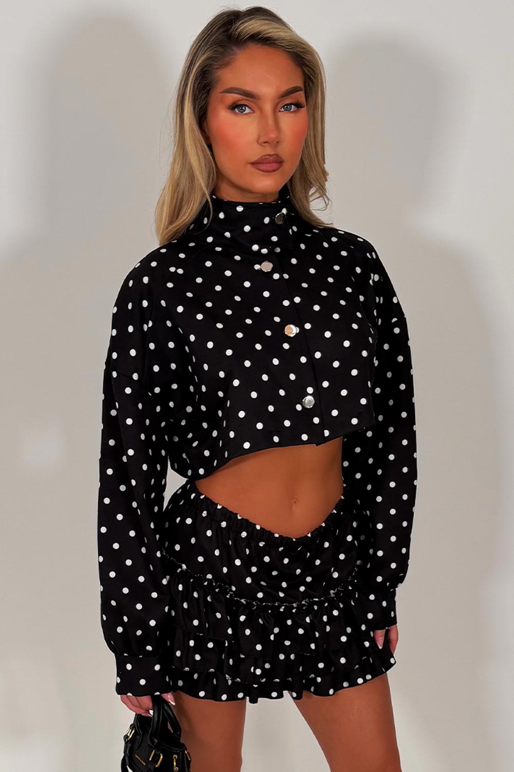 polka dot outfit set styledup summer holiday outfits