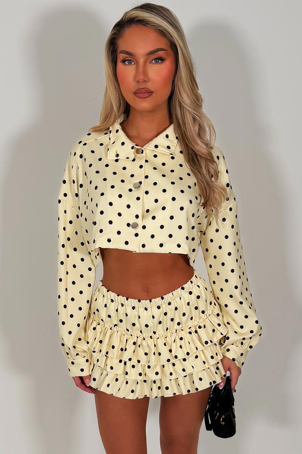 polka dot outfit set styledup summer holiday outfits