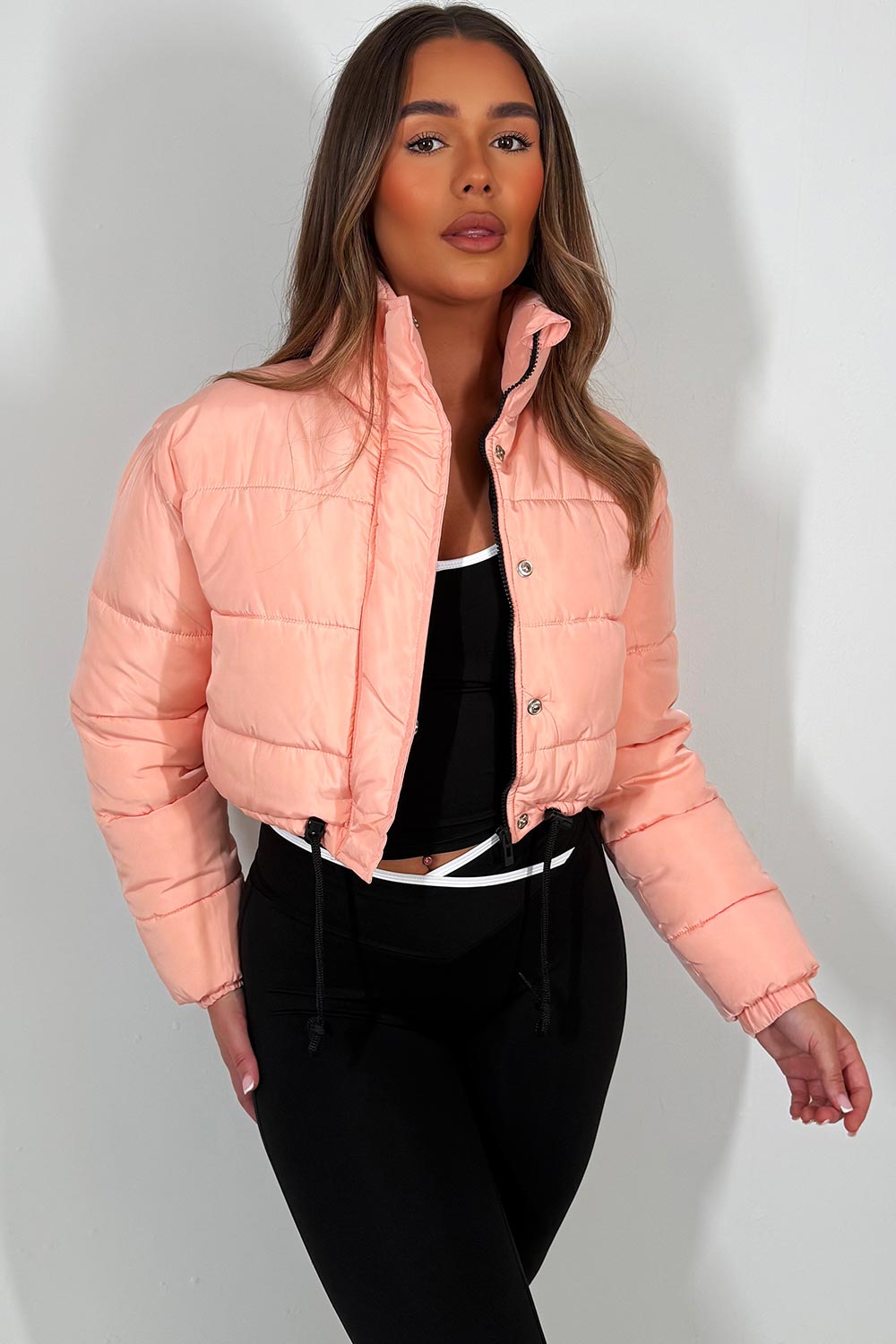 womens bershka jacket cropped