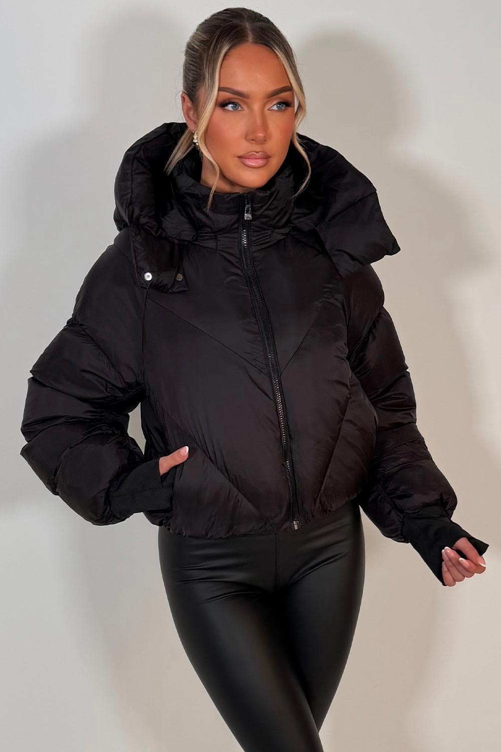 alo womens puffer padded winter jacket for winter