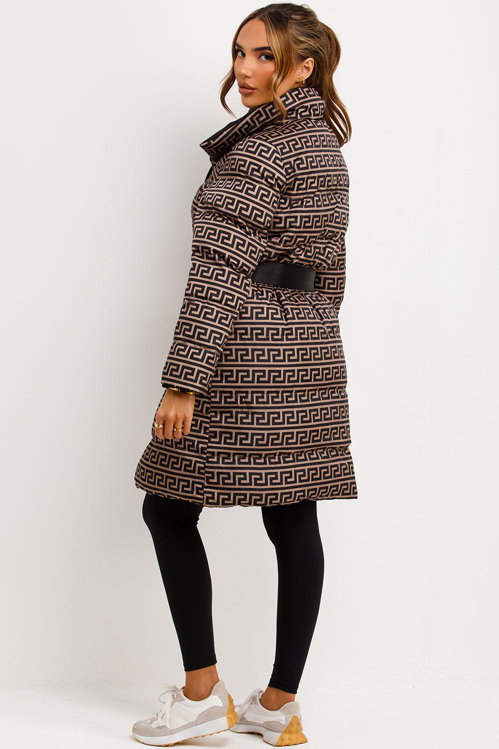 padded puffer winter coat womens