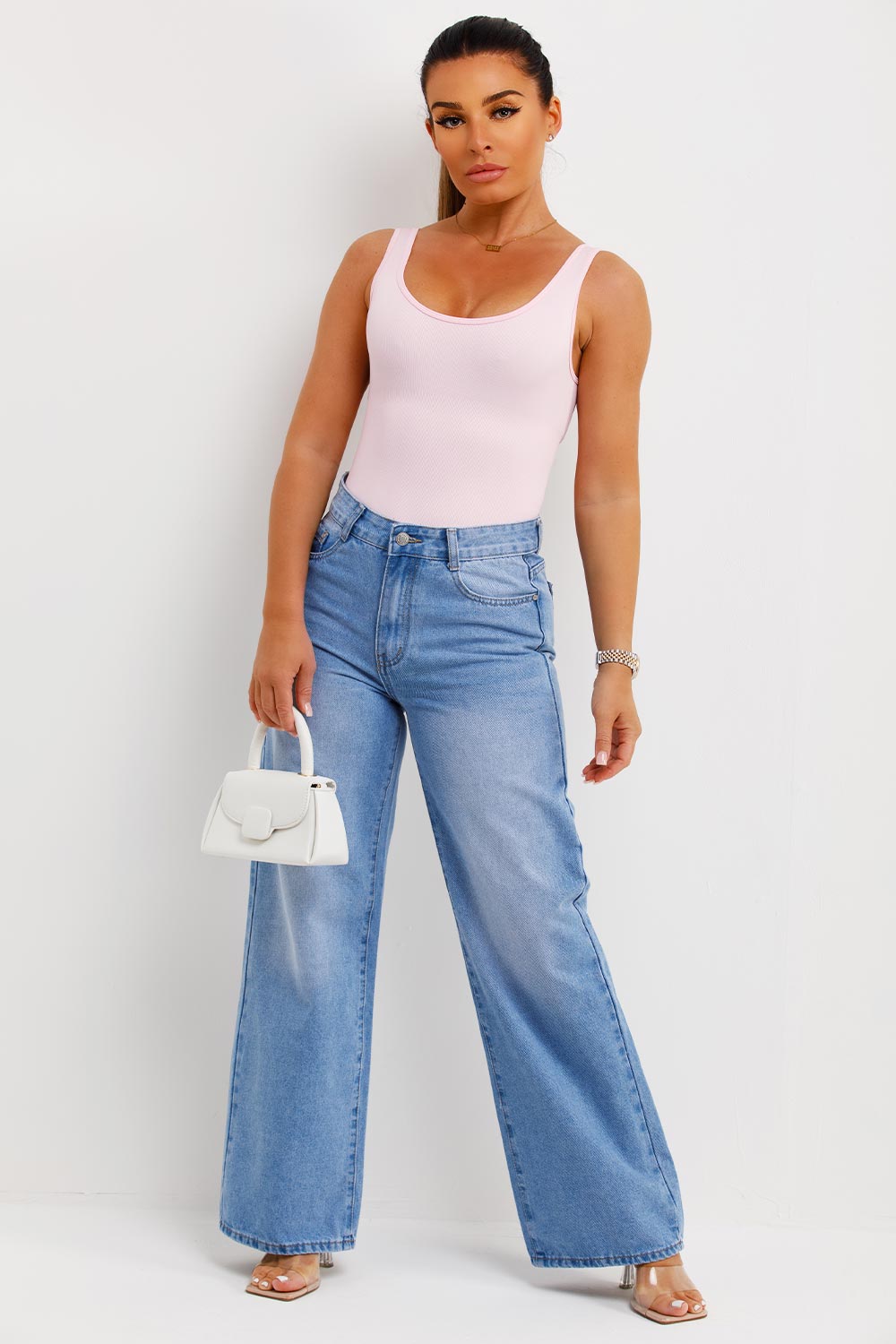 skims ribbed contour bodysuit top