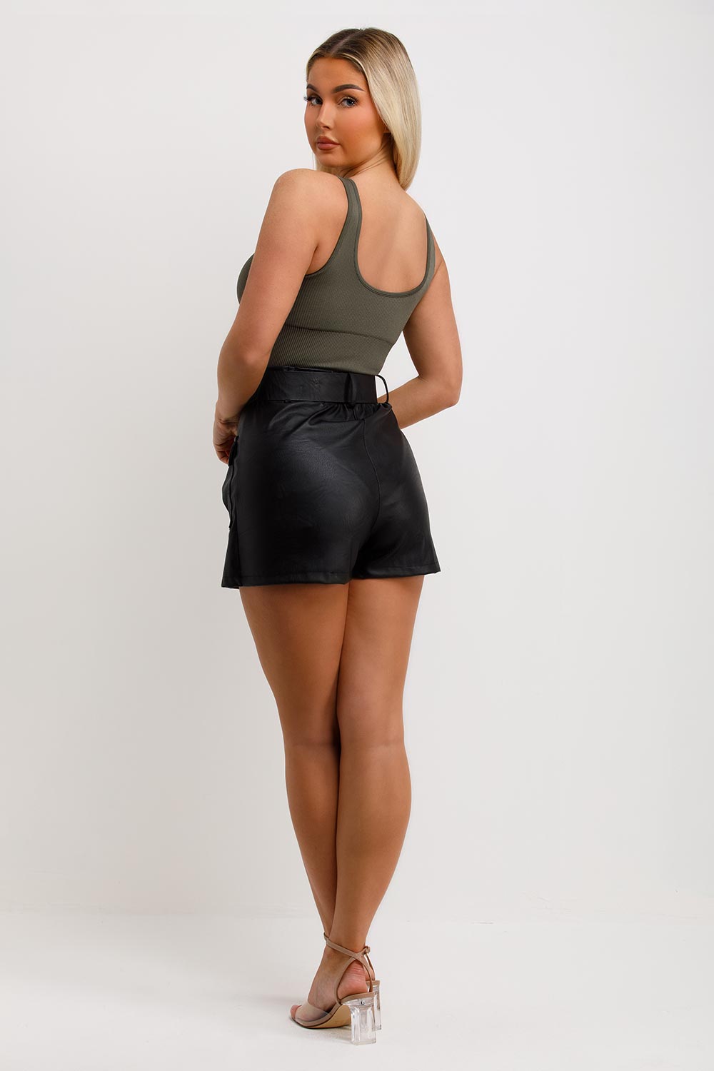 skims square neck bodysuit top