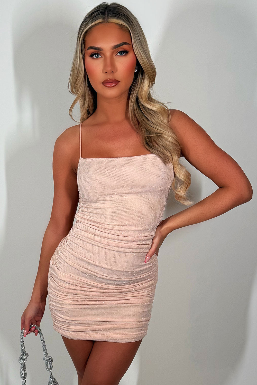 ruched christmas party dress zara new year's eve outfit