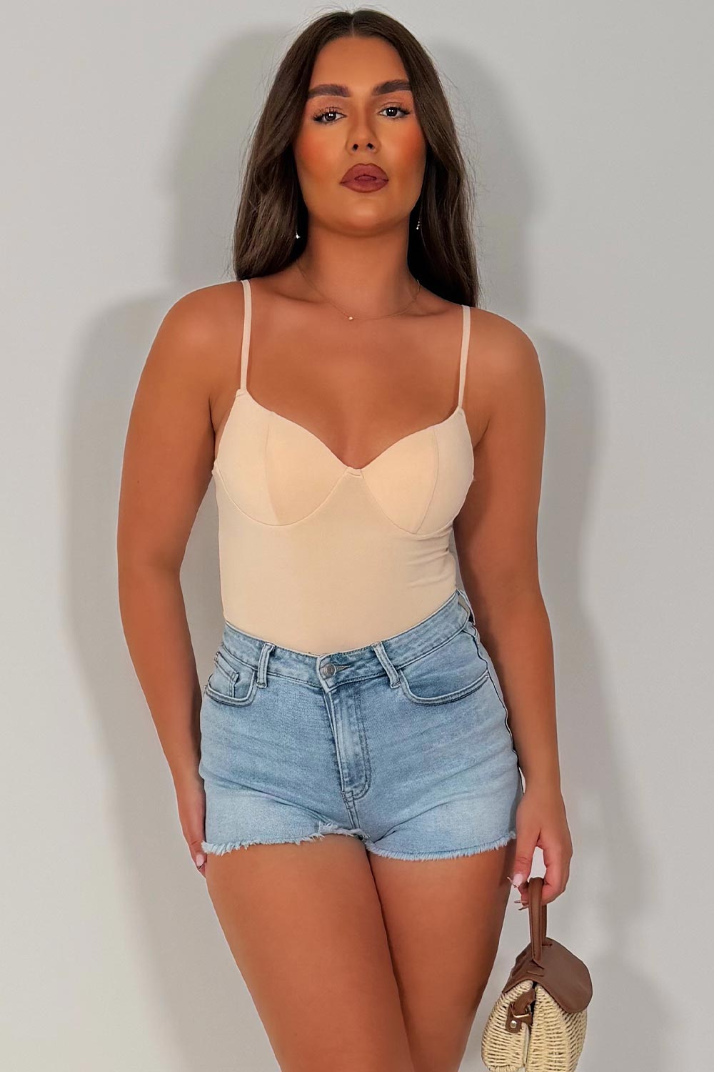 cupped corset top styledup uk