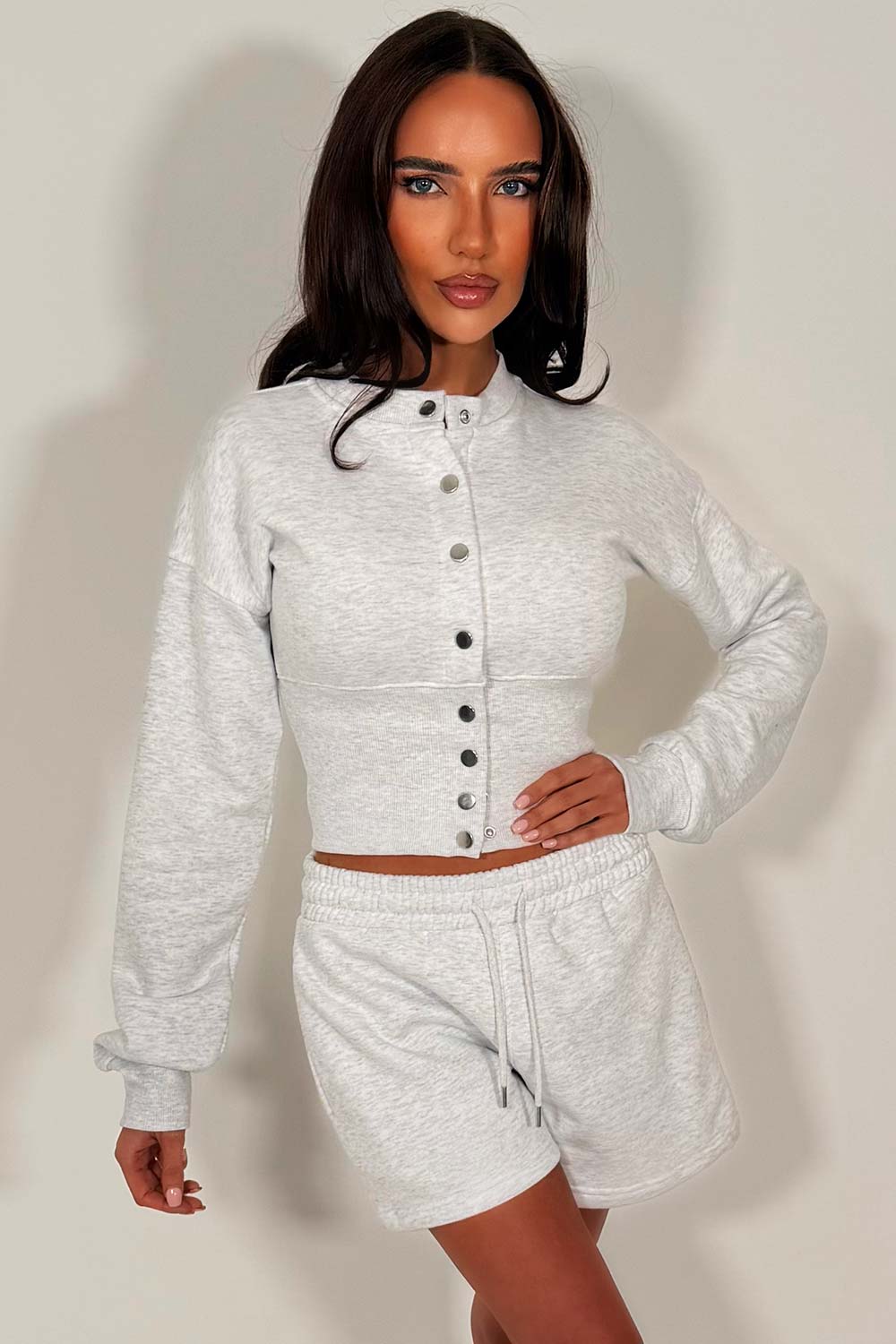 womens short tracksuit summer holiday airport outfit whitefox uk styledup