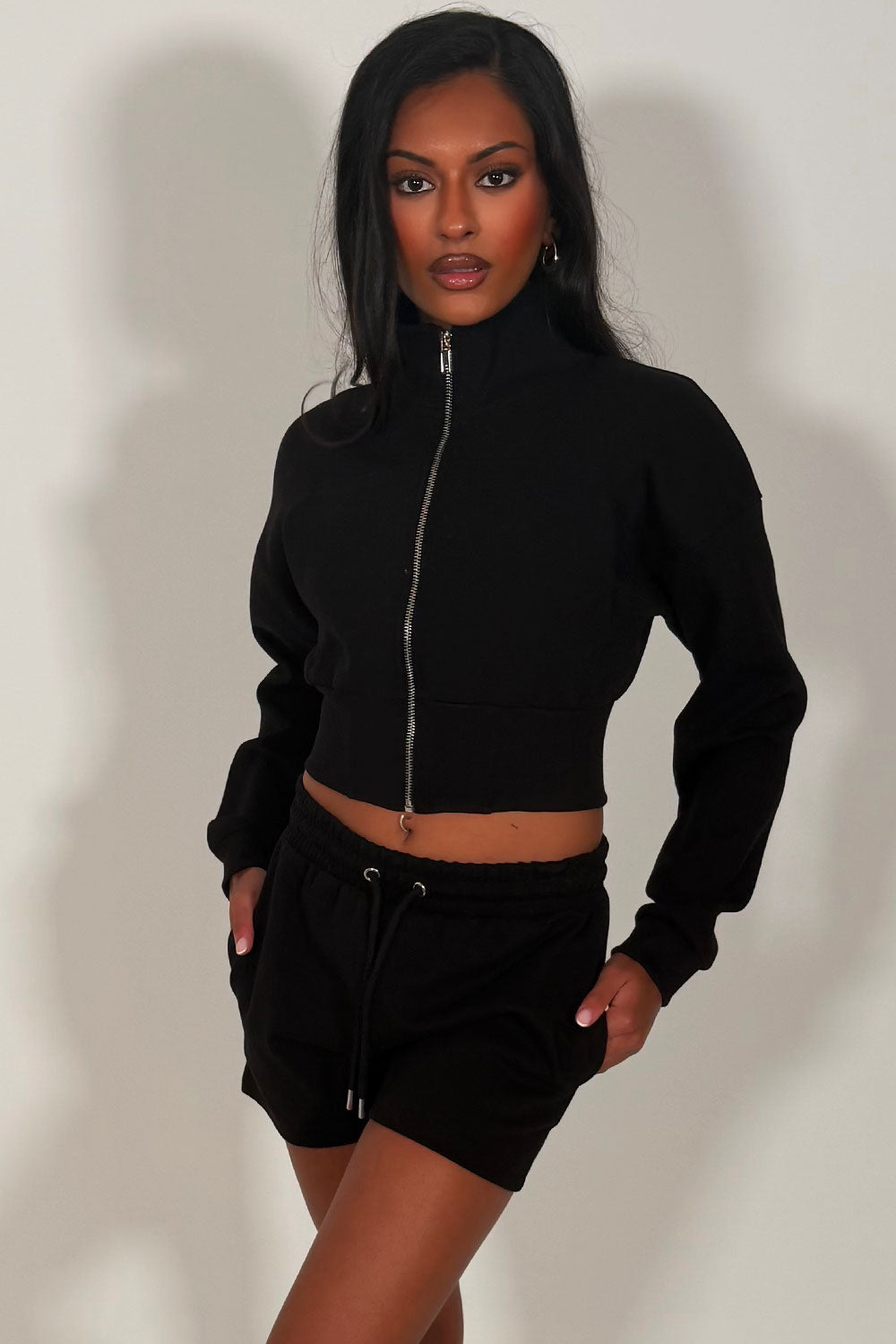 womens shorts tracksuit summer lounge set everyday outfit styledup uk