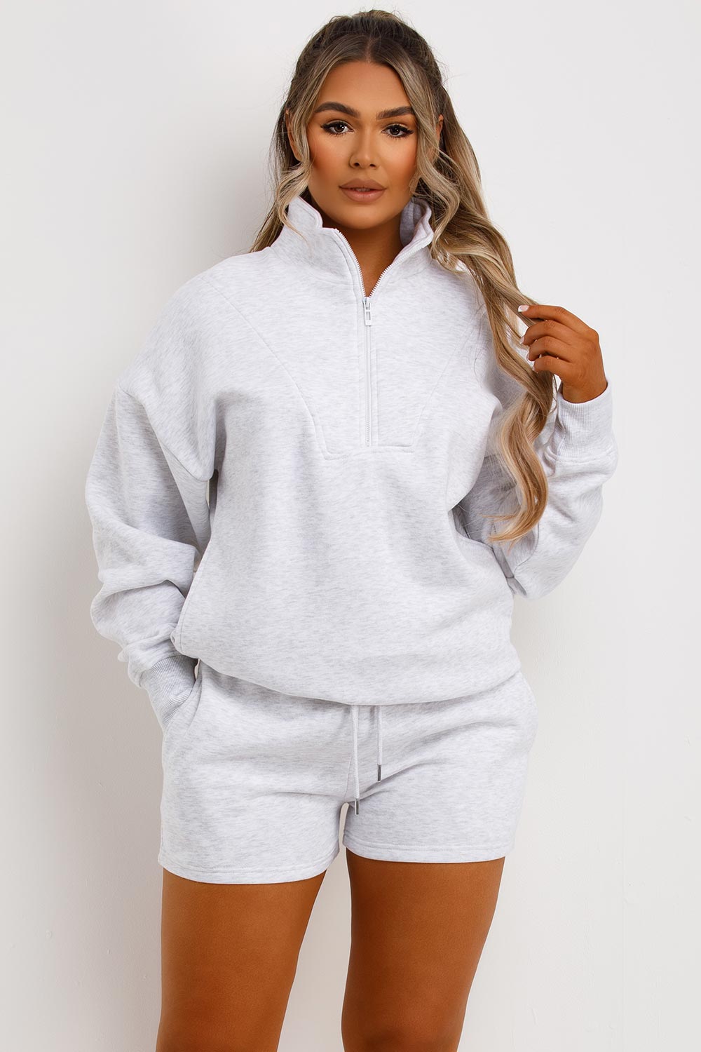 womens shorts tracksuit summer lounge set