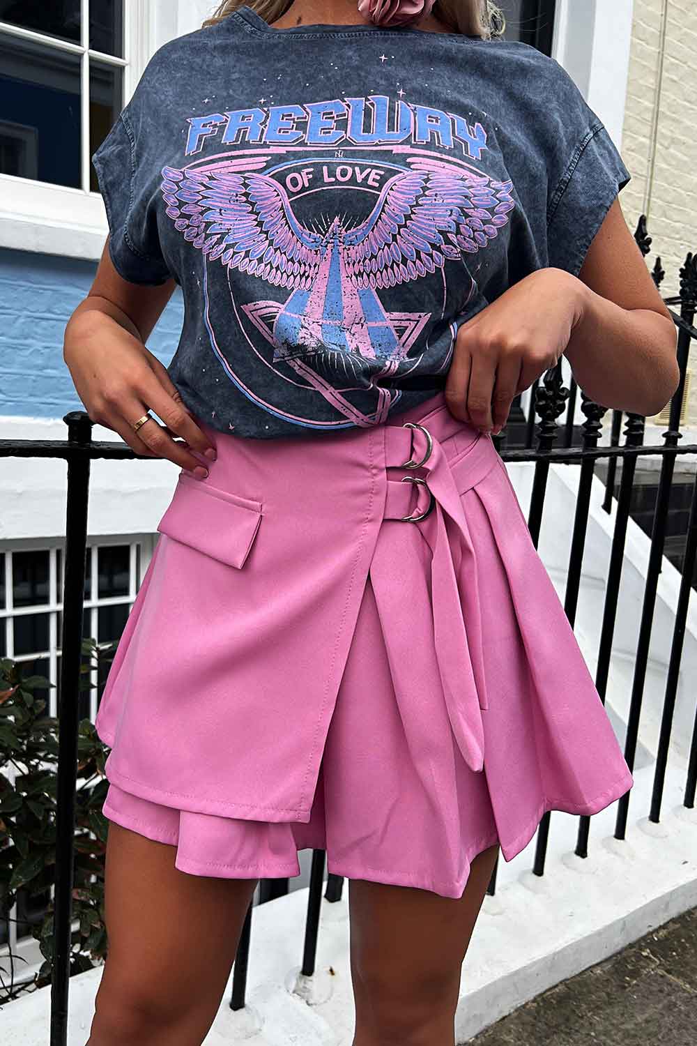 pleated tennis festival skirt