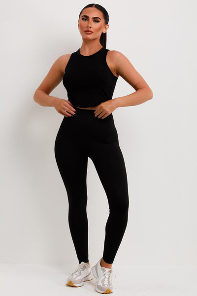 Express Super High Waisted Bodycon Legging Pant With Built-In Shapewear  Black Women's XS