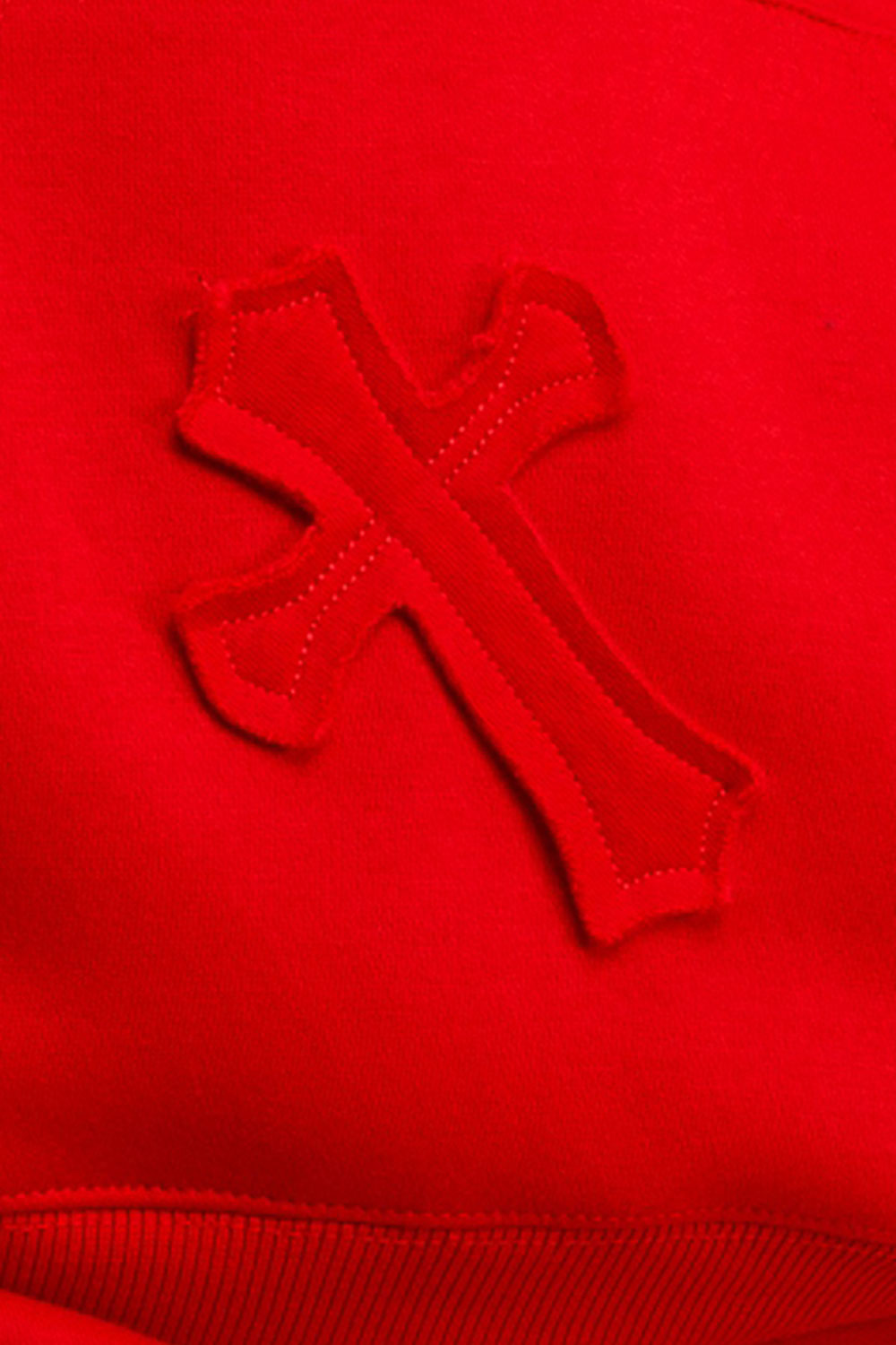 womens hoodie and joggers tracksuit with cross detail