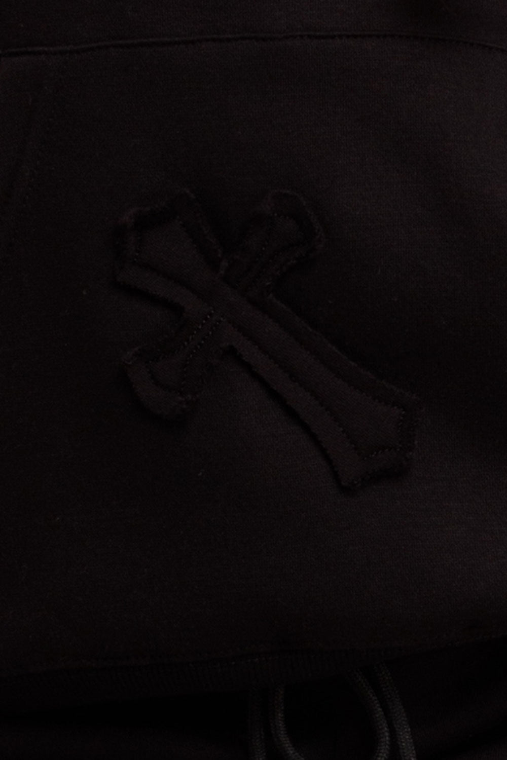 womens distressed cross hoodie and joggers tracksuit loungewear co ord set styledup