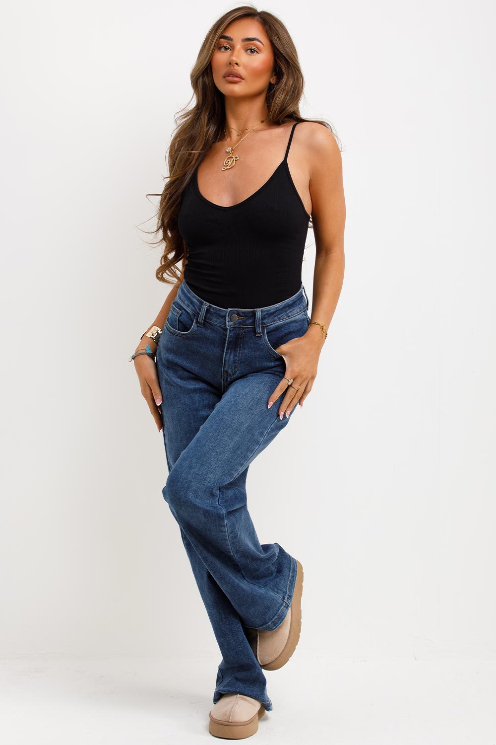 zara womens stretchy denim jeans