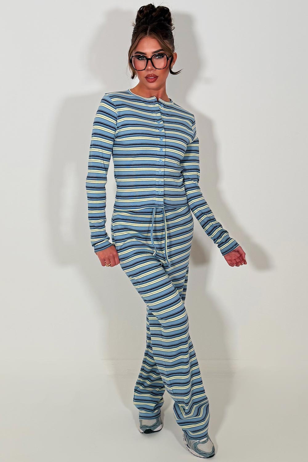 molly mae striped loungewear set