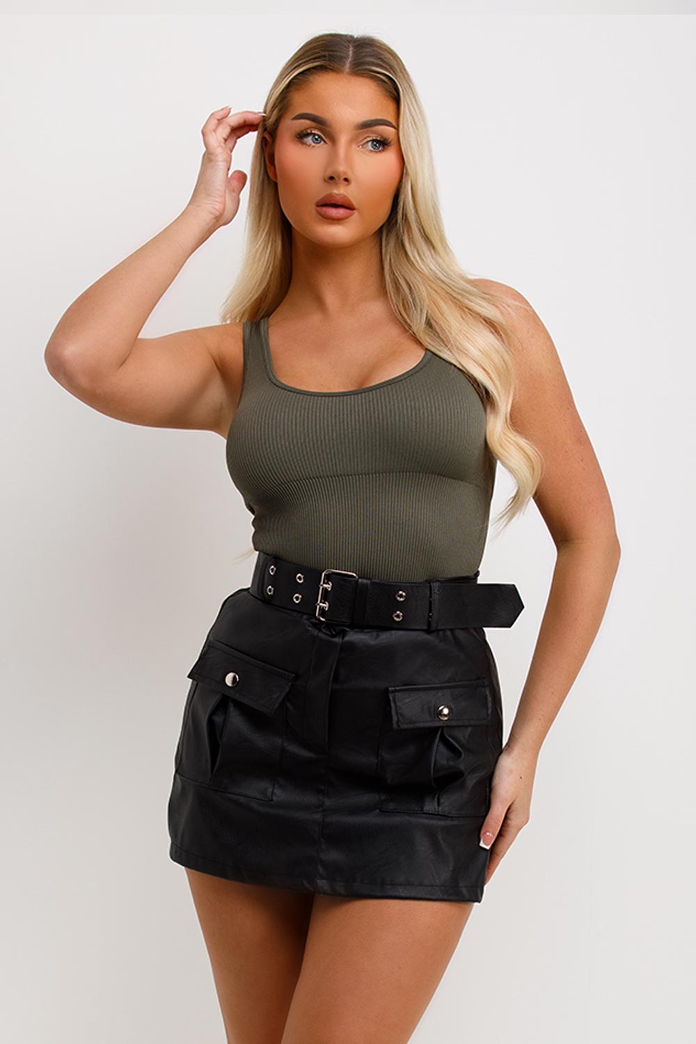 skims bodysuit ribbed