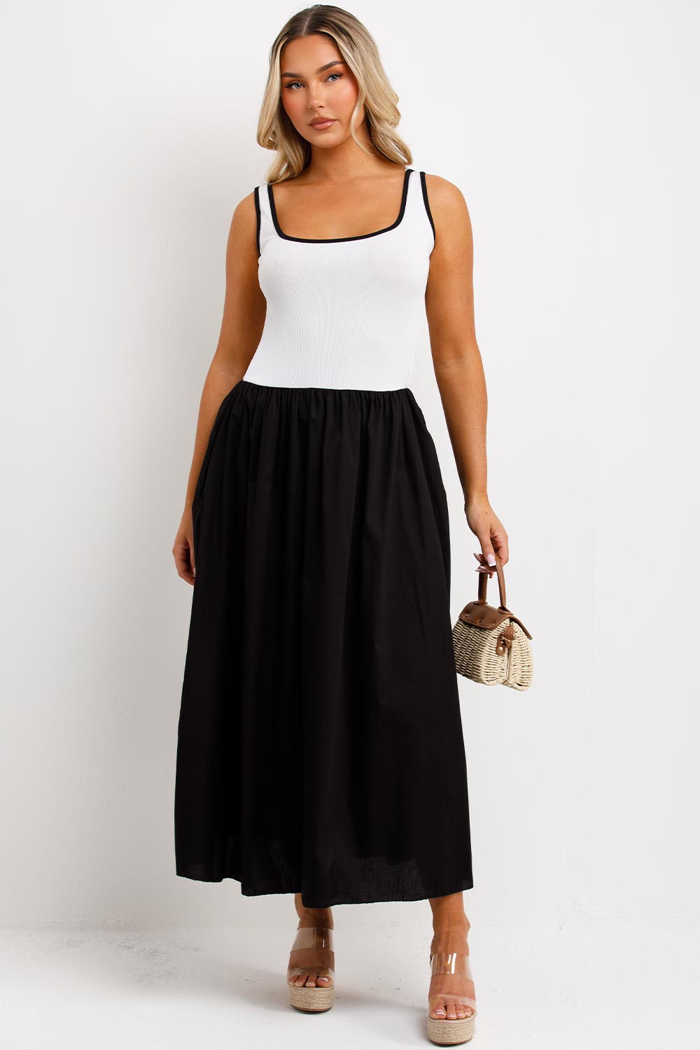 summer holiday maxi dress for womens uk sale