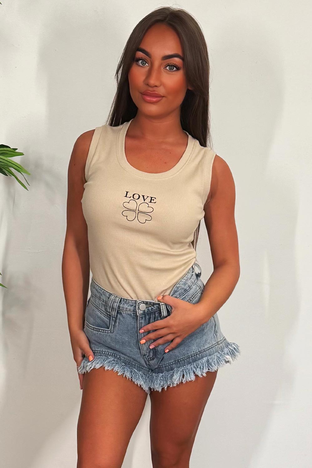 womens vest top for summer holidays