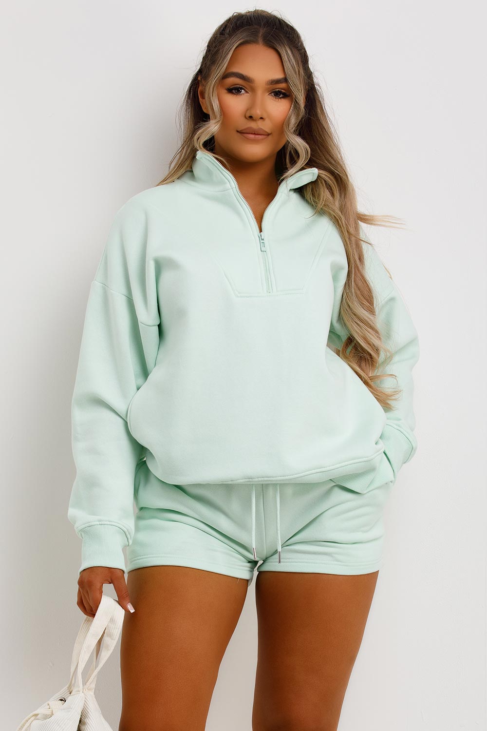 womens shorts tracksuit summer lounge set