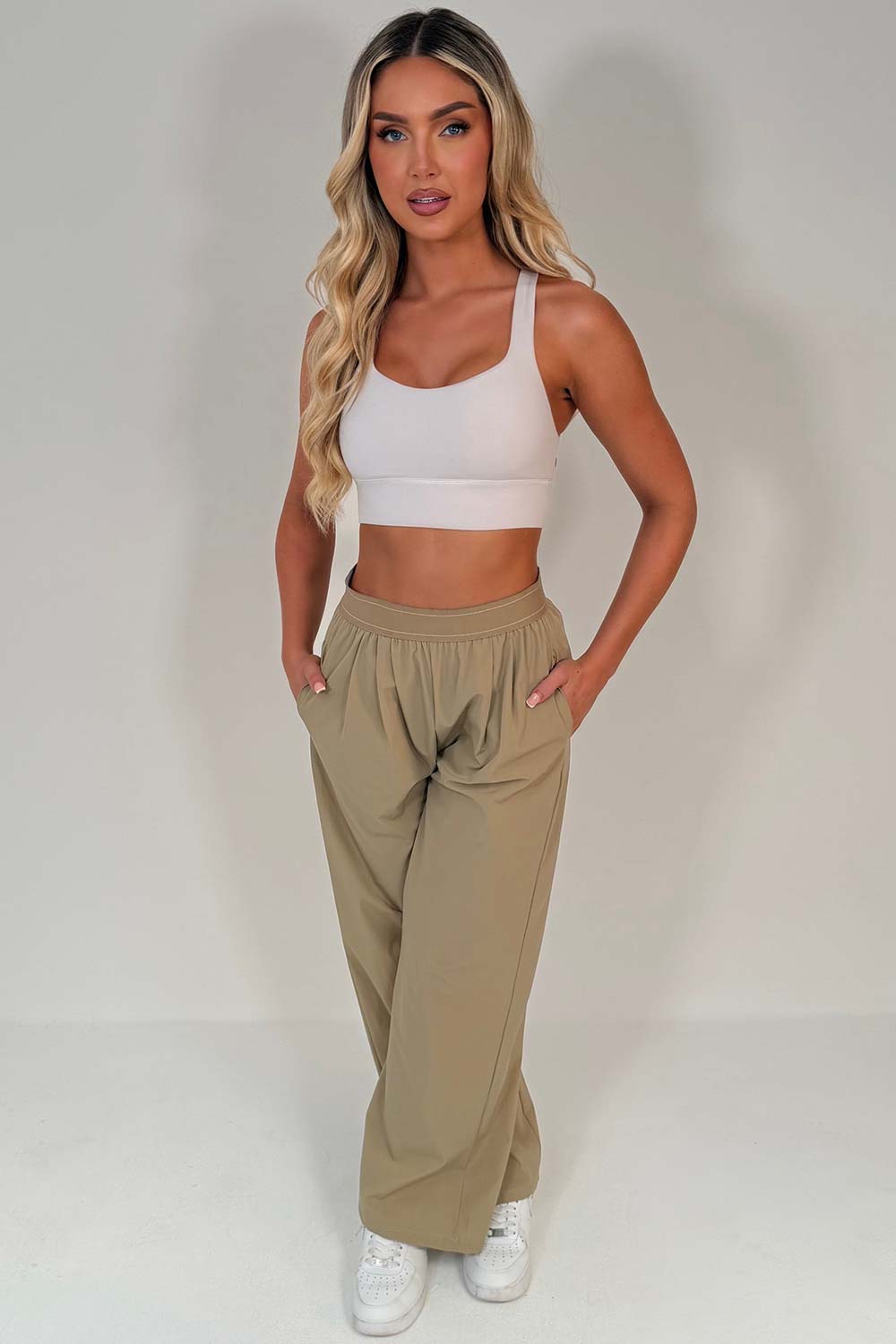 suit up wide leg womens trousers alo inspired uk